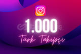1.000 Instagram Türk Takipçi (Garantili)