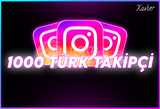 ⭐1000 İnstagram Türk Takipçi (kaliteli)