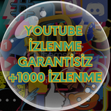 +1000 İzlenme Garantisiz YouTube