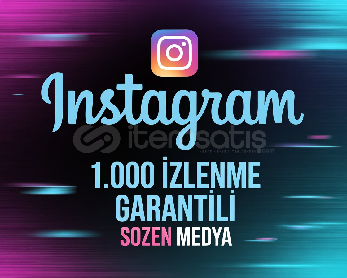 1000 İZLENME İNSTAGRAM HIZLI GÖNDERİM  1000 İZLENME İNSTAGRAM HIZLI GÖNDERİM