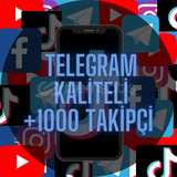 +1000 Kaliteli Telegram Üye