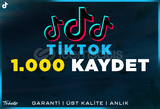 1.000 Kaydetme TikTok | Garanti | #1