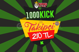 ⚜️1.000 KICK TAKİPÇİ - 210 TL