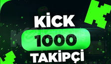⚡1.000 KİCK TAKİPÇİ GARANTİLİ SORUNSUZ⚡
