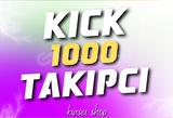 1000 KICK TAKİPÇİ GARANTİLİi