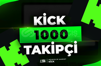 ⭐1000 Kick Takipçi - GELİŞİM ETKİLİ⭐