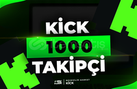 1000 Kick Takipçi - GELİŞİM ETKİLİ