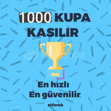 1000 KUPA BOOST-AÇIKLAMAYI OKUYUN