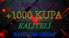 ⭐1000+ Kupa [Garanti] Süper Random Hesaplar⭐
