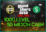 1000 Level + 50M Cash + Full Unlock / PC