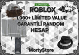 1.000+ Limited Value Garantili Random Hesap