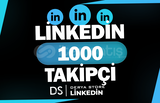 1000 Linkedin Profil/Şirket Takipçi - BÜYÜME