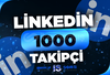 ⭐1000 Linkedin Profil/Şirket Takipçi - HIZLI⭐