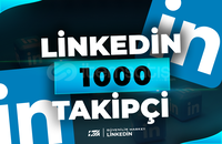 1000 Linkedin Profil/Şirket Takipçi - HIZLI