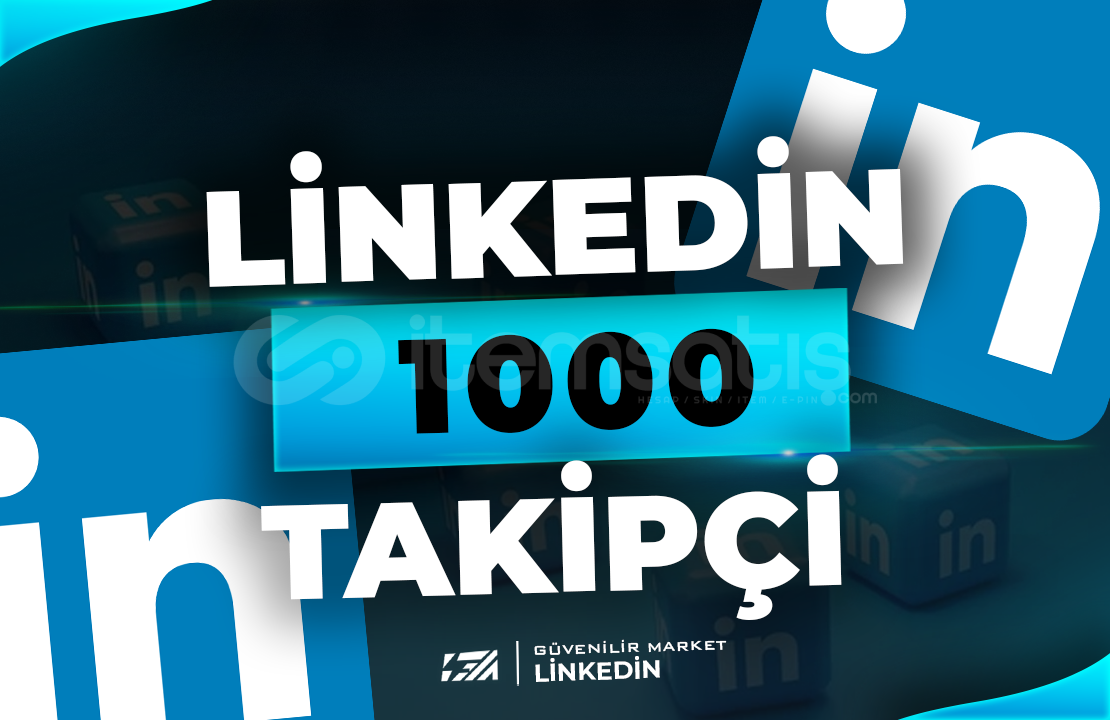 ⭐1000 Linkedin Profil/Şirket Takipçi - HIZLI⭐ ⭐1000 Linkedin Profil/Şirket Takipçi - HIZLI⭐