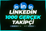 1000 Linkedin Profil/Şirket Takipçi - HIZLI