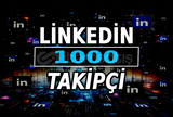 1000 Linkedin Profil/Şirket Takipçi - HIZLI