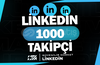 1000 Linkedin Profil/Şirket Takipçi - HIZLI