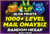 ⭐[1000+ LVL] MAİLSİZ RANDOM HESAPLAR (BF)⭐