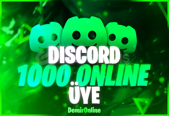 ⚡1000 Online Resimli Discord Üyesi–Anında Teslim ⚡1000 Online Resimli Discord Üyesi–Anında Teslim