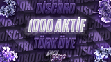 ⭐1000 ONLİNE TÜRK ÜYE / GARANTİLİ / OTO TESLİM⭐