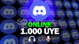 (TAM OTO) Discord 1000 7/24 Aktif Resimli Üye