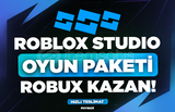 ✨ 20M OYUN PAKETİ - ROBUX KAZAN! Roblox Studio