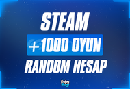 ⭐+1000 Oyunlu Hesaplar + Garanti + Destek⭐