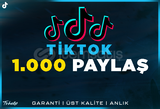 1.000 Paylaşım TikTok | Garanti | #1