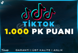 1.000 PK Şavaş Puanı TikTok | Garanti | #1