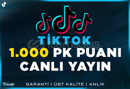 1.000 PK Şavaş Puanı TikTok | Garanti | #1