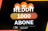 1000 Reddit Abone - KEŞFET