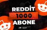 1000 Reddit Abone - KEŞFET