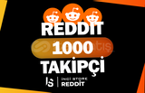 1000 Reddit Takipçi - HIZLI BÜYÜME