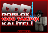 ⭐ 1000 ROBLOX TAKİPÇİ + GARANTİ ⭐