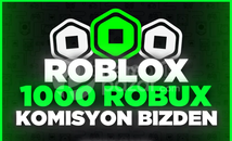 ⭐1000 ROBUX+50 ROBUX BONUS⭐|✅KOMİSYON BİZDEN✅