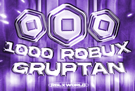 1000 Robux Gruptan Atılıyor!