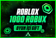 ⚡1000 ROBUX |✅İSTEDİĞİNİZ OYUNDAN GAMEPASS GİFT