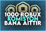 ⭐(1429) 1000 Robux Komisyon Bizden⭐