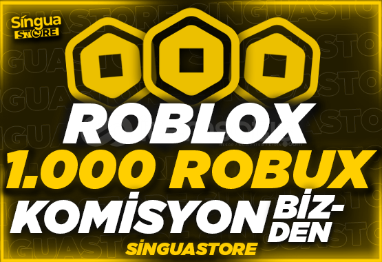 ⭐1000 Robux⭐ + KOMİSYON BİZDEN ⭐1000 Robux⭐ + KOMİSYON BİZDEN