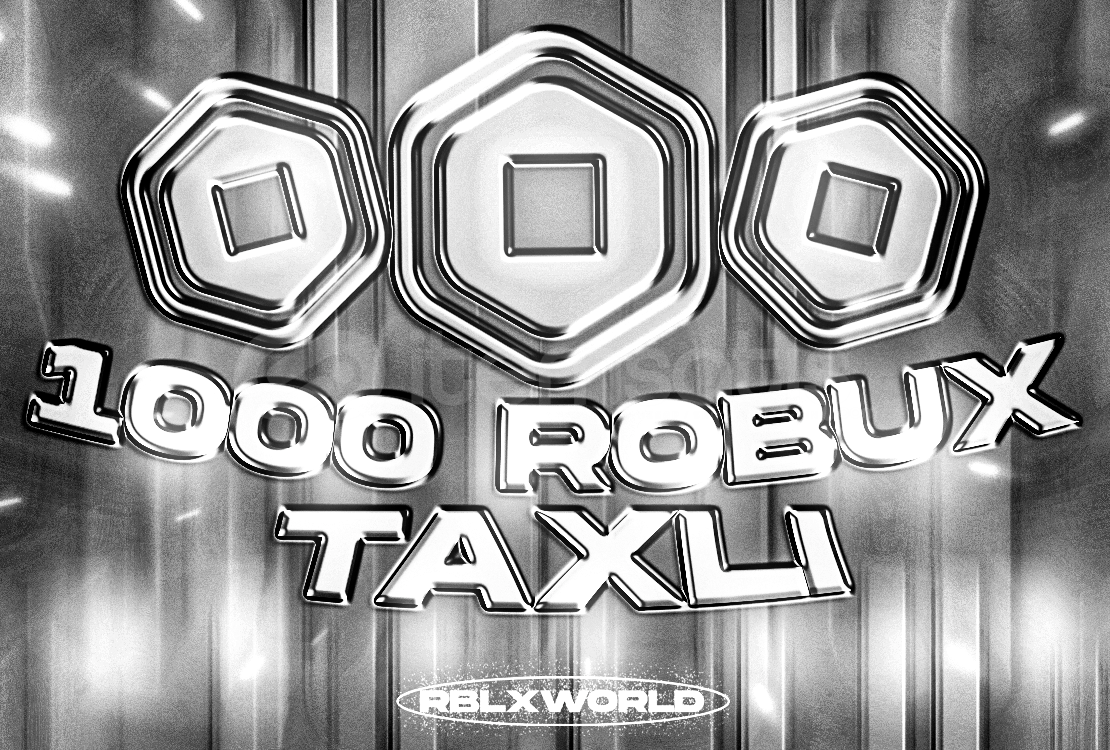 1000 Robux Komisyon Bizden! 1000 Robux Komisyon Bizden!