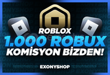 ⭐1000 ROBUX [KOMİSYON BİZDEN]⭐