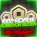 1000 Robux (Komisyon Bizden!) Roblox