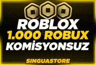 ⭐1000 Robux⭐ + KOMİSYONSUZ