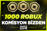 1000 Robux + Komisyon Bizden