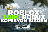⭐ 1000 Robux ⭐ + KOMİSYON BİZDEN