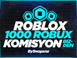 1000 Robux (Komisyon Karşılanır)