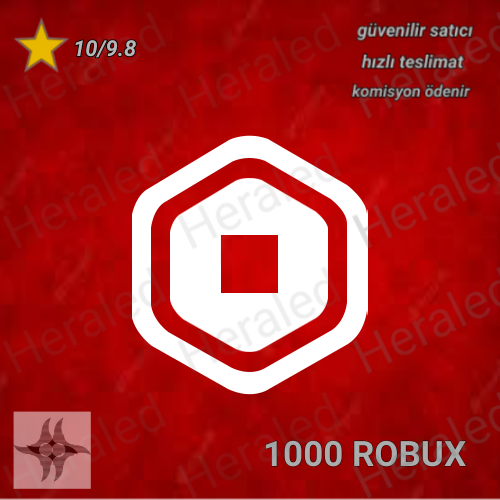 1000 robux [Komisyon ödenir]