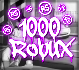 1000 Robux [Komisyon Ödüyoruz]