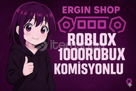 ✨ 1000 Robux (Komisyonlu - 1430 Gamepass) ✨